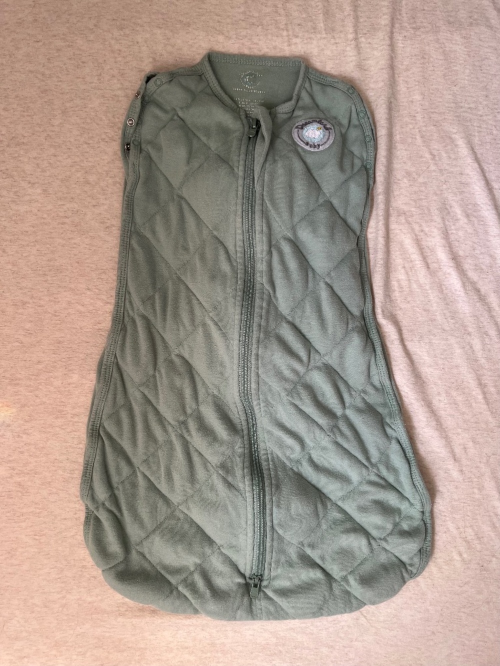 Dreamland Baby Quilted Zip Swaddle